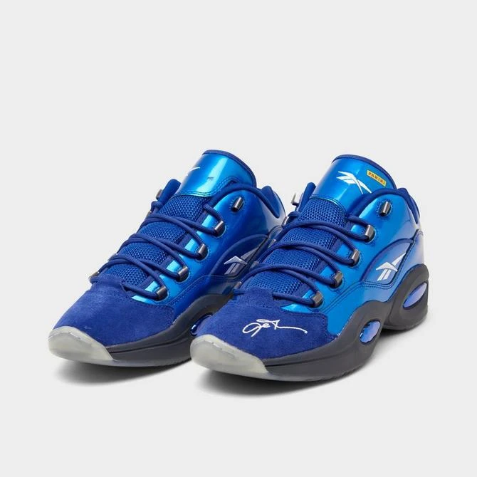 商品Reebok|Men's Reebok x Panini Question Low Basketball Shoes,价格¥447,第2张图片详细描述