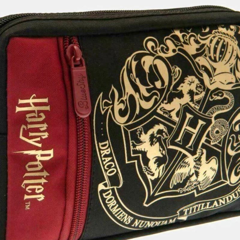 商品Harry Potter|Hogwarts Pencil Case Black/Claret Red/Gold,价格¥119,第2张图片详细描述