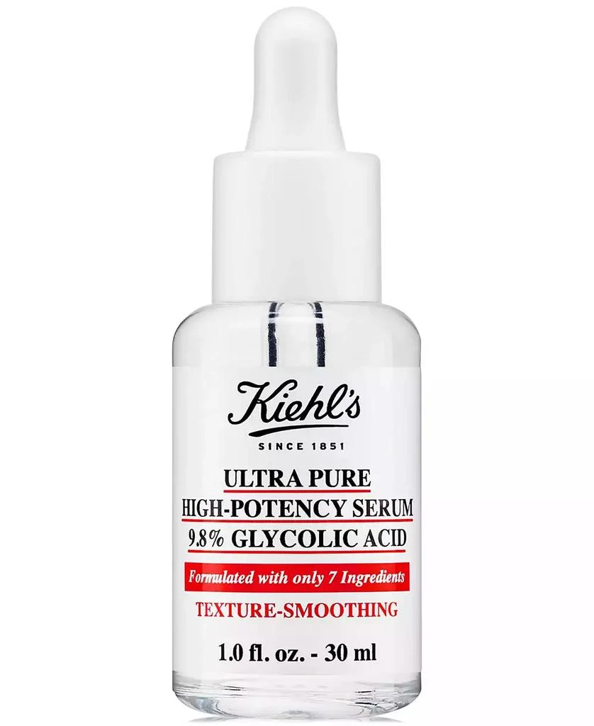 商品Kiehl's|Ultra Pure High-Potency 9.8% Glycolic Acid Serum, 1 oz.,价格¥252,第1张图片