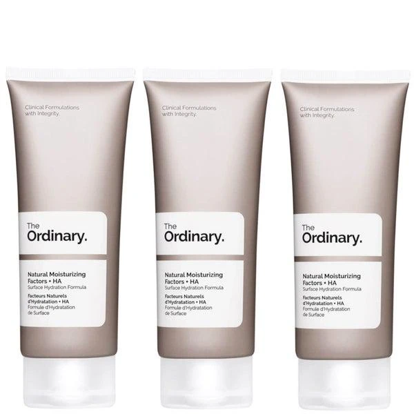 商品The Ordinary|The Ordinary Natural Moisturizing Factors and HA 100ml (Three Pack),价格¥189,第1张图片