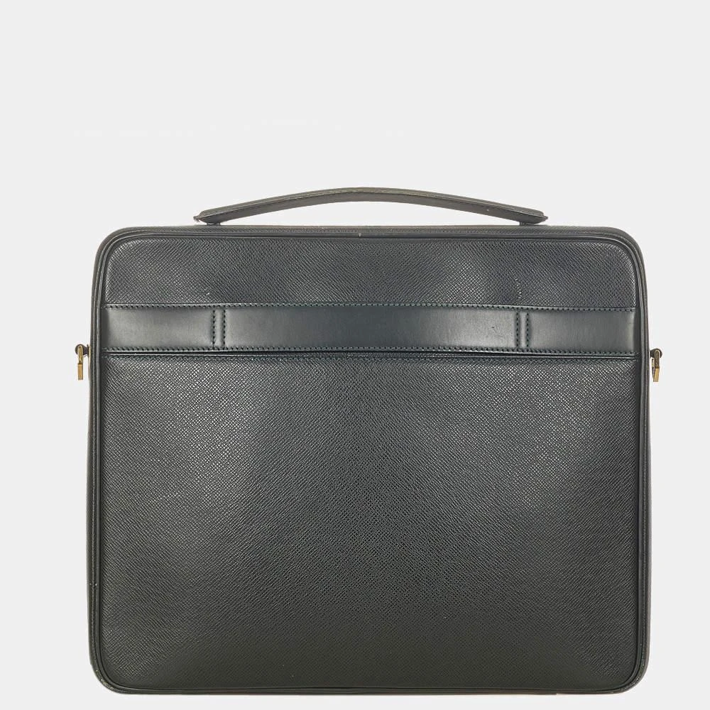 商品[二手商品] Louis Vuitton|Louis Vuitton Black Taiga Porte Ordinateur Odessa,价格¥8491,第3张图片详细描述