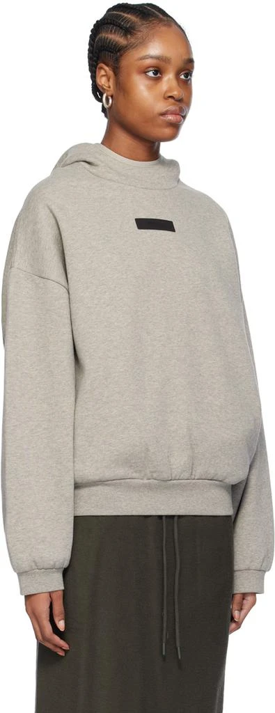 商品Essentials|Gray Pullover Hoodie,价格¥674,第2张图片详细描述