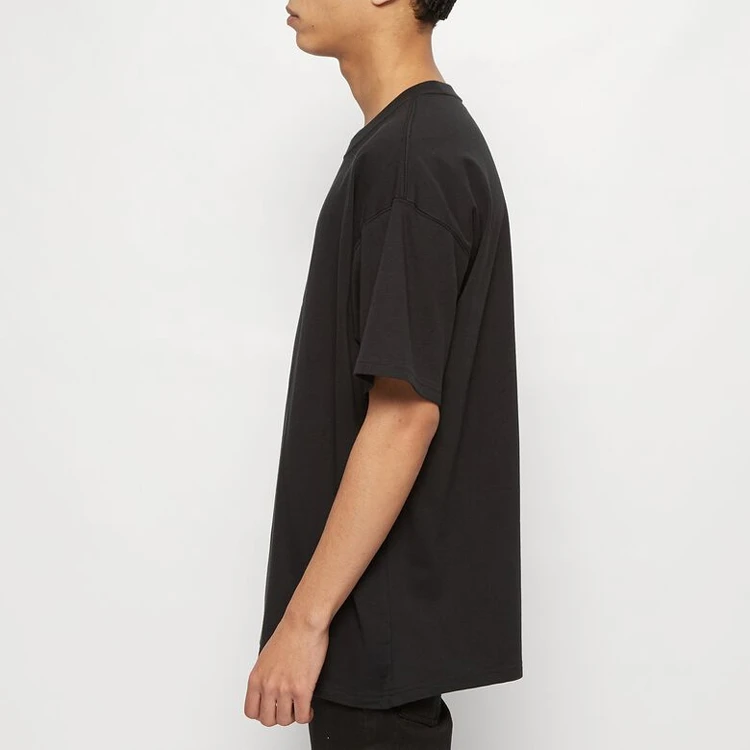 商品[国内直发] STUSSY|x Nike 联名款 胸前Logo短袖美式复古T恤 男女同款 黑色,价格¥1842,第4张图片详细描述