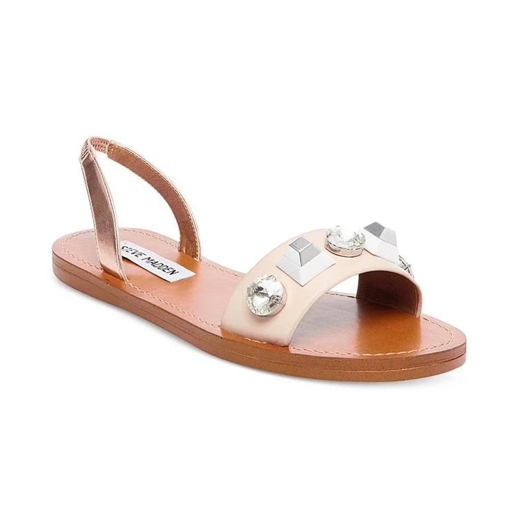 商品Steve Madden|Ameline Embellished Two-Piece Sandals,价格¥258,第1张图片