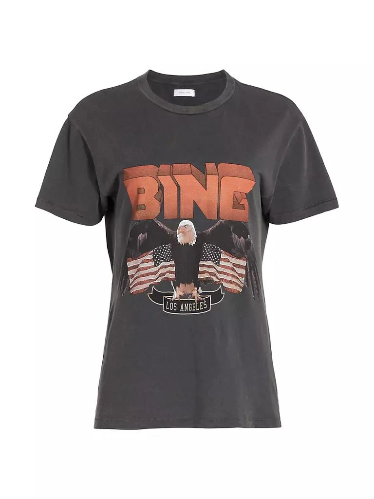 商品ANINE BING|Vintage Logo T-Shirt,价格¥748,第1张图片