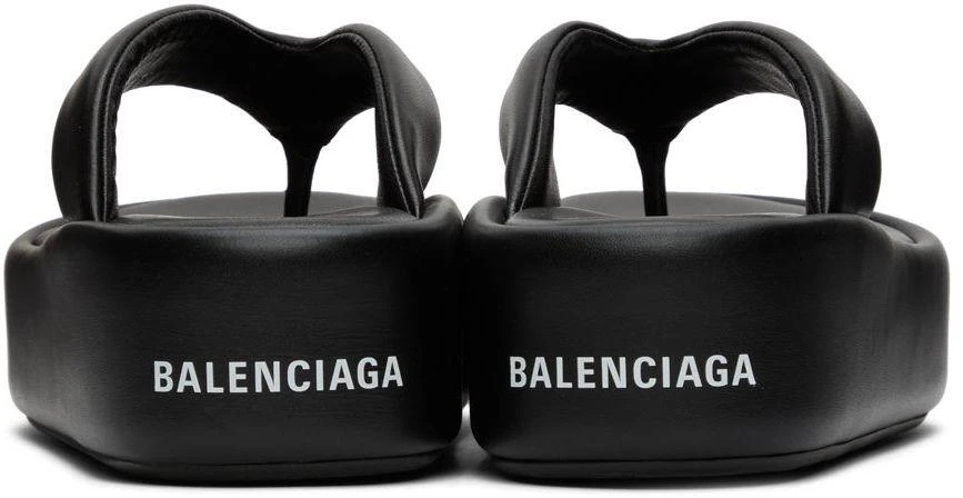 商品Balenciaga|黑色 Rise 人字拖,价格¥2828,第2张图片详细描述