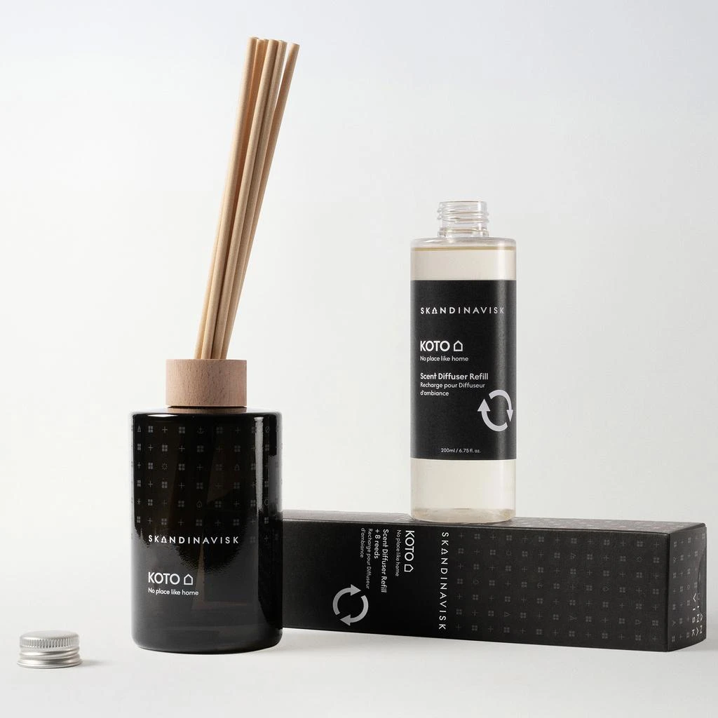 商品SKANDINAVISK|Clear Glass Reed Diffuser - Koto - 200ml,价格¥355,第4张图片详细描述