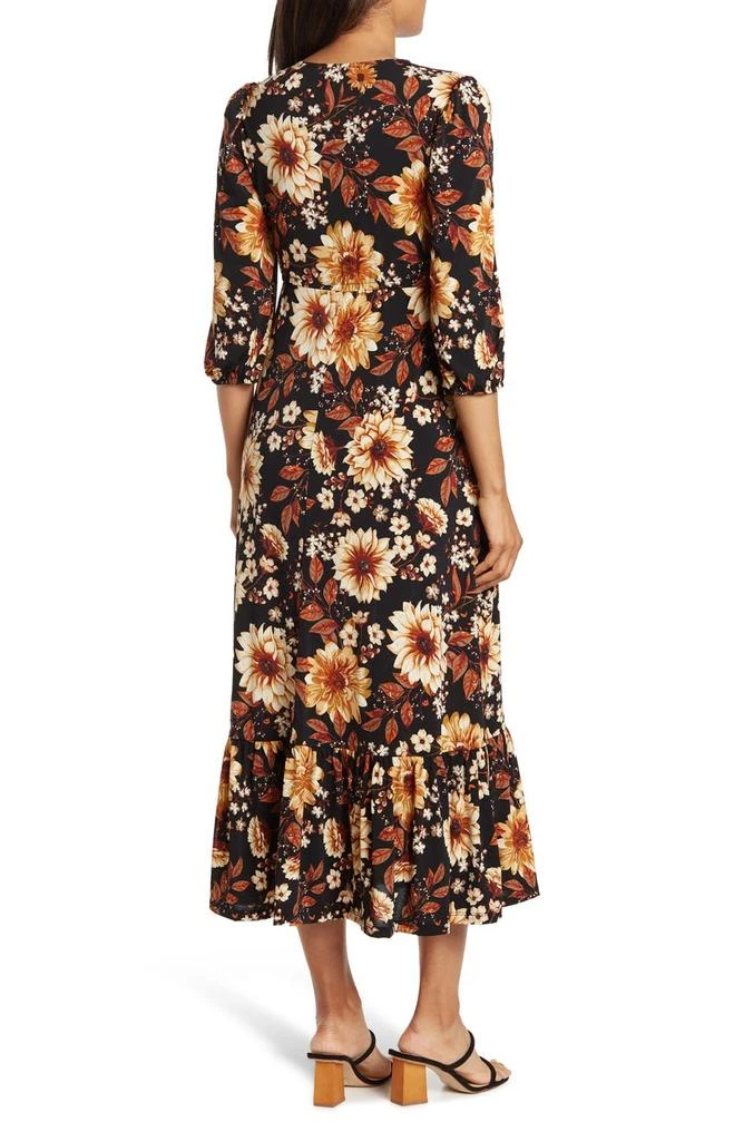 商品Love by Design|Bella Printed Flounce Hem Maxi Dress,价格¥153,第2张图片详细描述