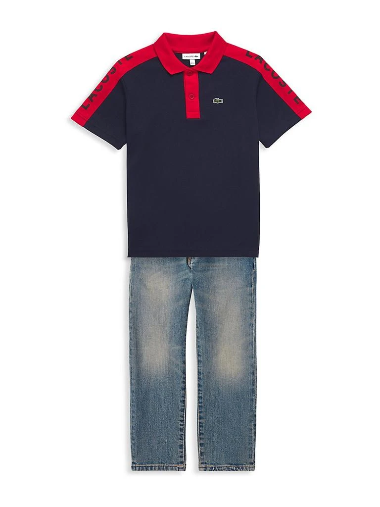 商品Lacoste|Little Boy's &amp; Boy's Classic Logo Polo,价格¥275,第2张图片详细描述