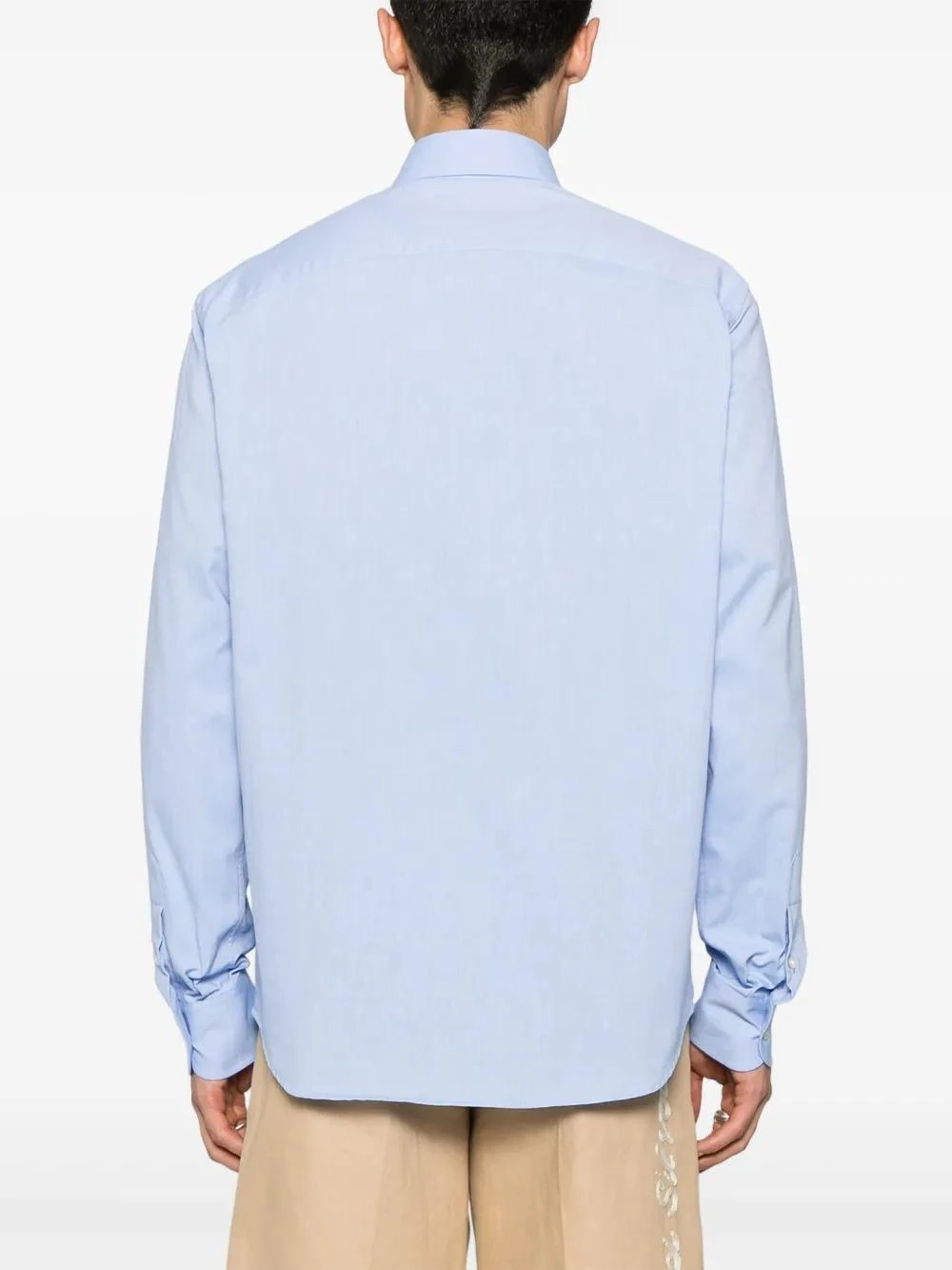 商品Valentino|Valentino 男士衬衫 6V0ABS80ATHCZV 浅蓝色,价格¥4443,第3张图片详细描述