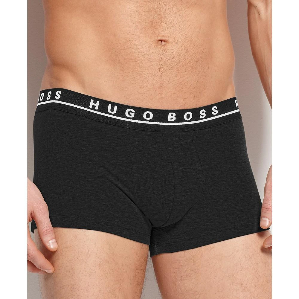 商品Hugo Boss|Men's Underwear Cotton Stretch 3 Pack Trunks,价格¥126,第2张图片详细描述