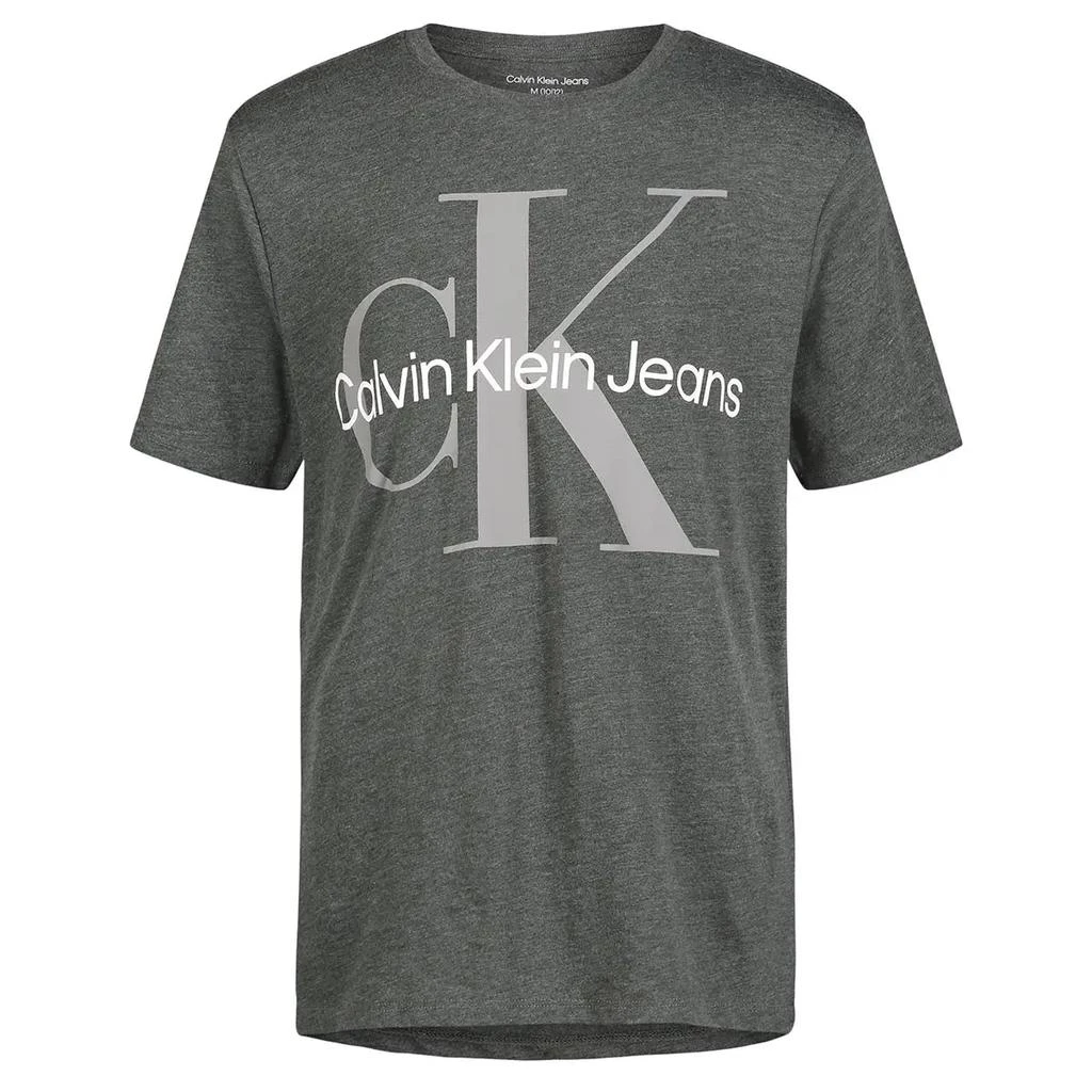 商品Calvin Klein|Calvin Klein Boy's Monologo Short Sleeve Tee,价格¥68,第1张图片