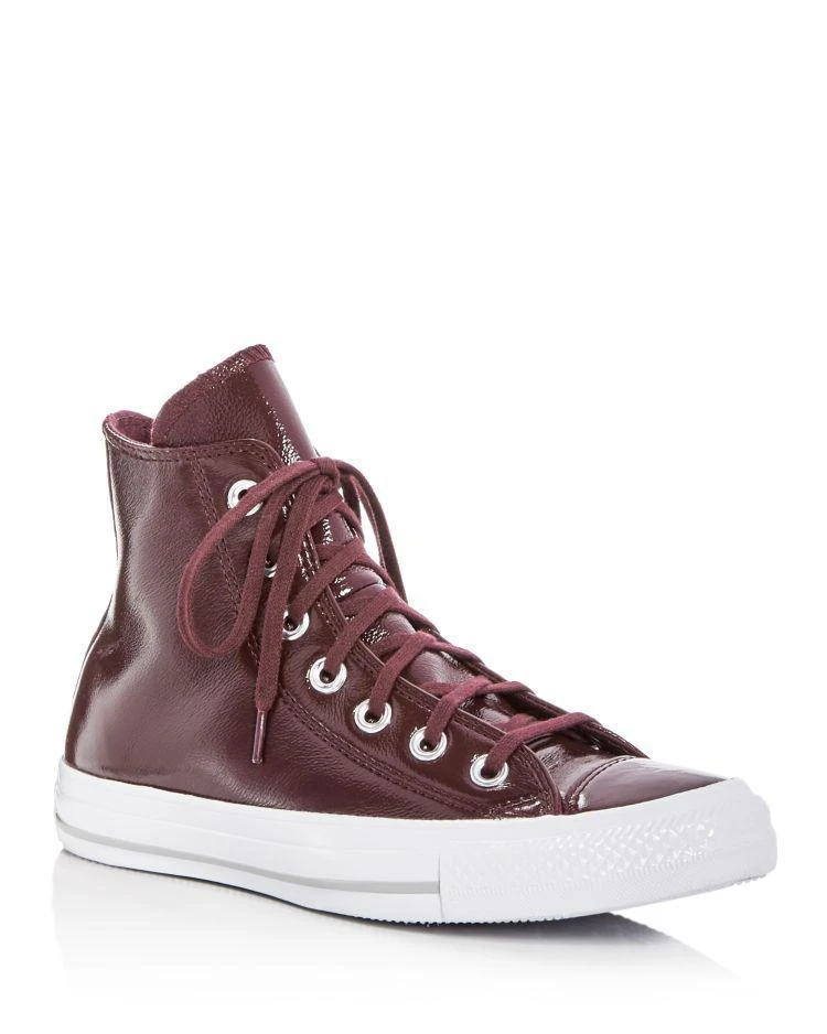 商品Converse|Converse Women's Chuck Taylor All Star Patent Leather High Top Sneakers,价格¥382,第1张图片