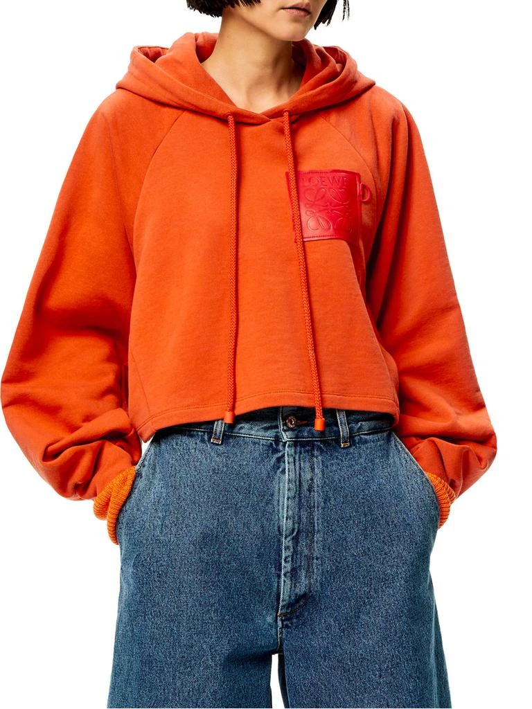 商品Loewe|Anagram Cropped Hoodie,价格¥7499,第4张图片详细描述