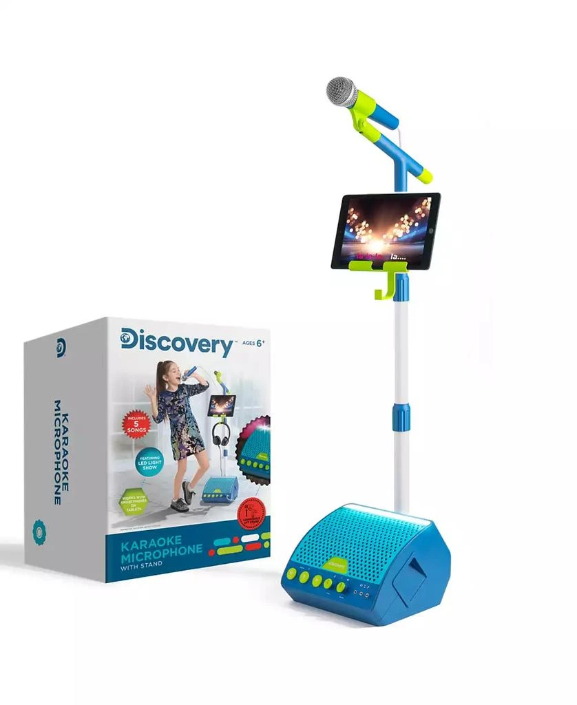 商品Discovery Kids|Light Up LED Music Microphone and Stand Set, 3 Piece,价格¥300,第1张图片