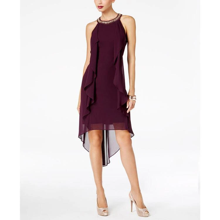 商品Thalia Sodi|Ruffled High-Low Dress, Created for Macy's,价格¥232,第1张图片