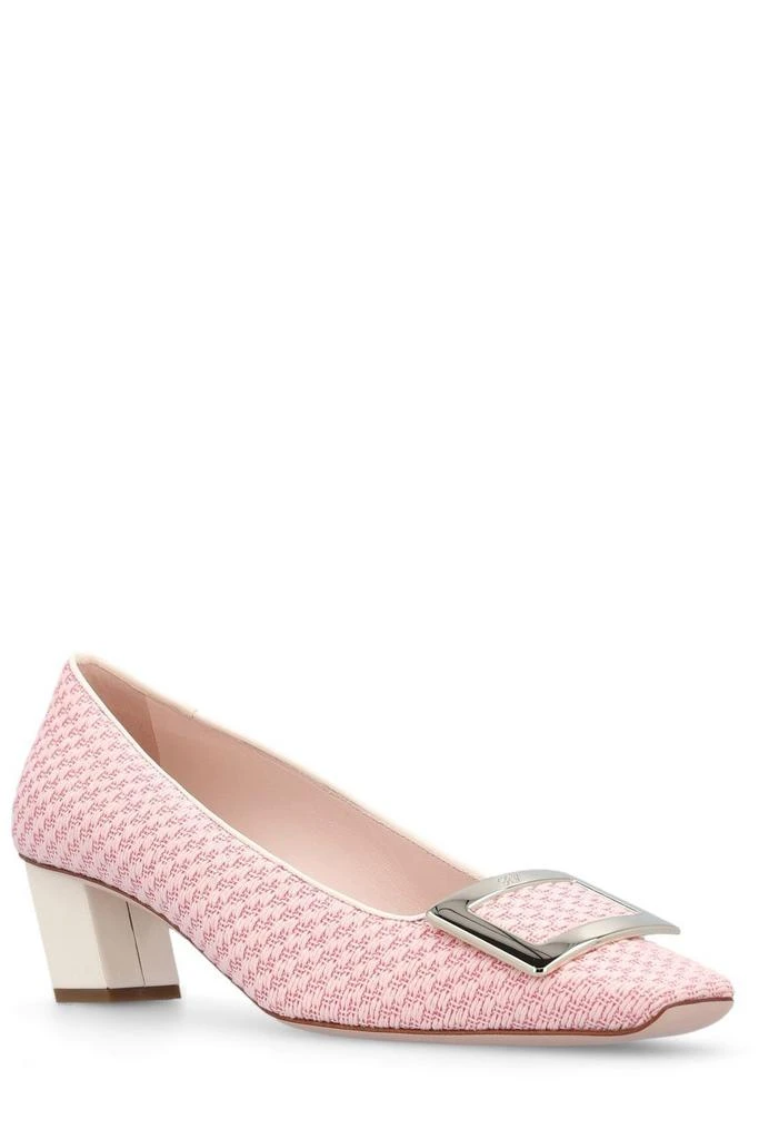 商品Roger Vivier|Roger Vivier Belle Vivier Buckle Piping Pumps,价格¥4131,第2张图片详细描述