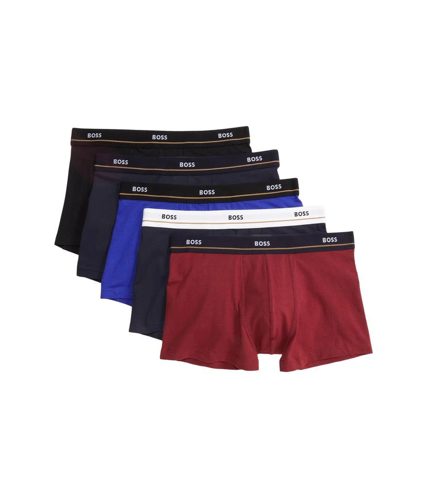 商品Hugo Boss|5-Pack Essential Trunks,价格¥267,第1张图片