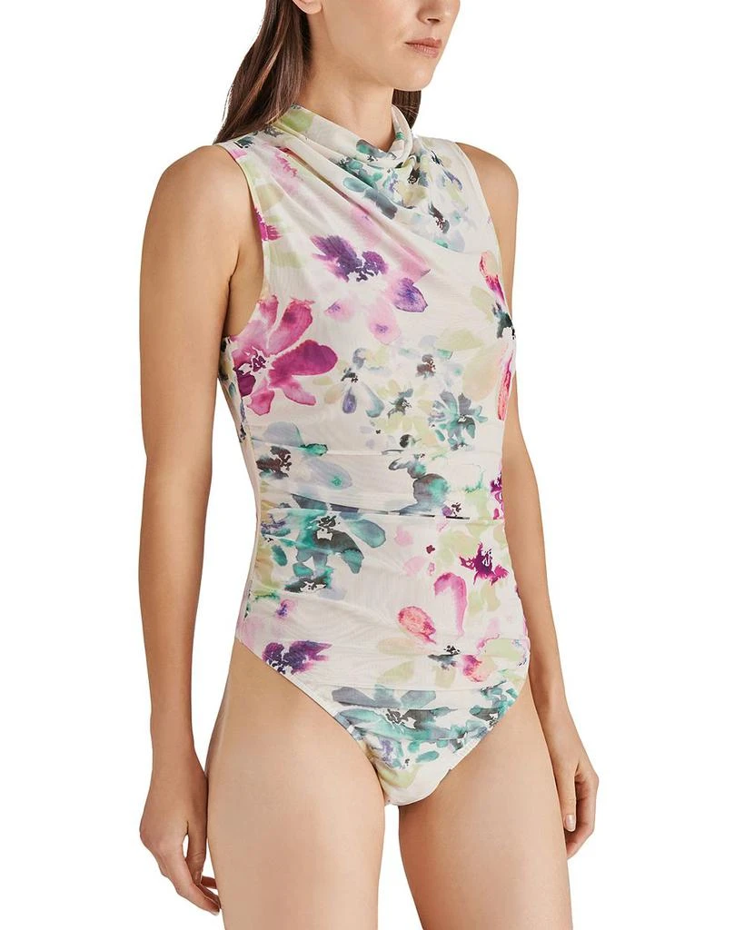 Dalia Floral Draped Bodysuit 商品