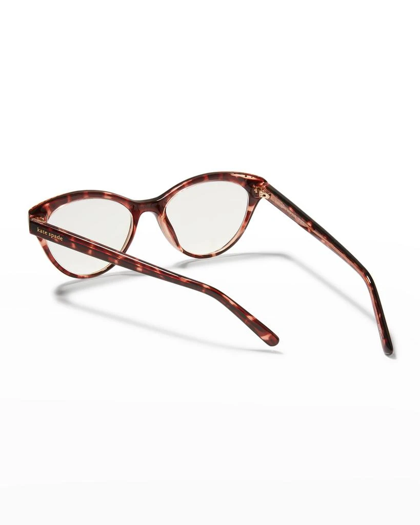 商品Kate Spade|xarabb blue light blocking cat-eye reading glasses,价格¥576,第2张图片详细描述