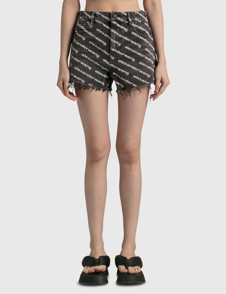 商品Alexander Wang|Bite Logo Shorts,价格¥2044,第1张图片