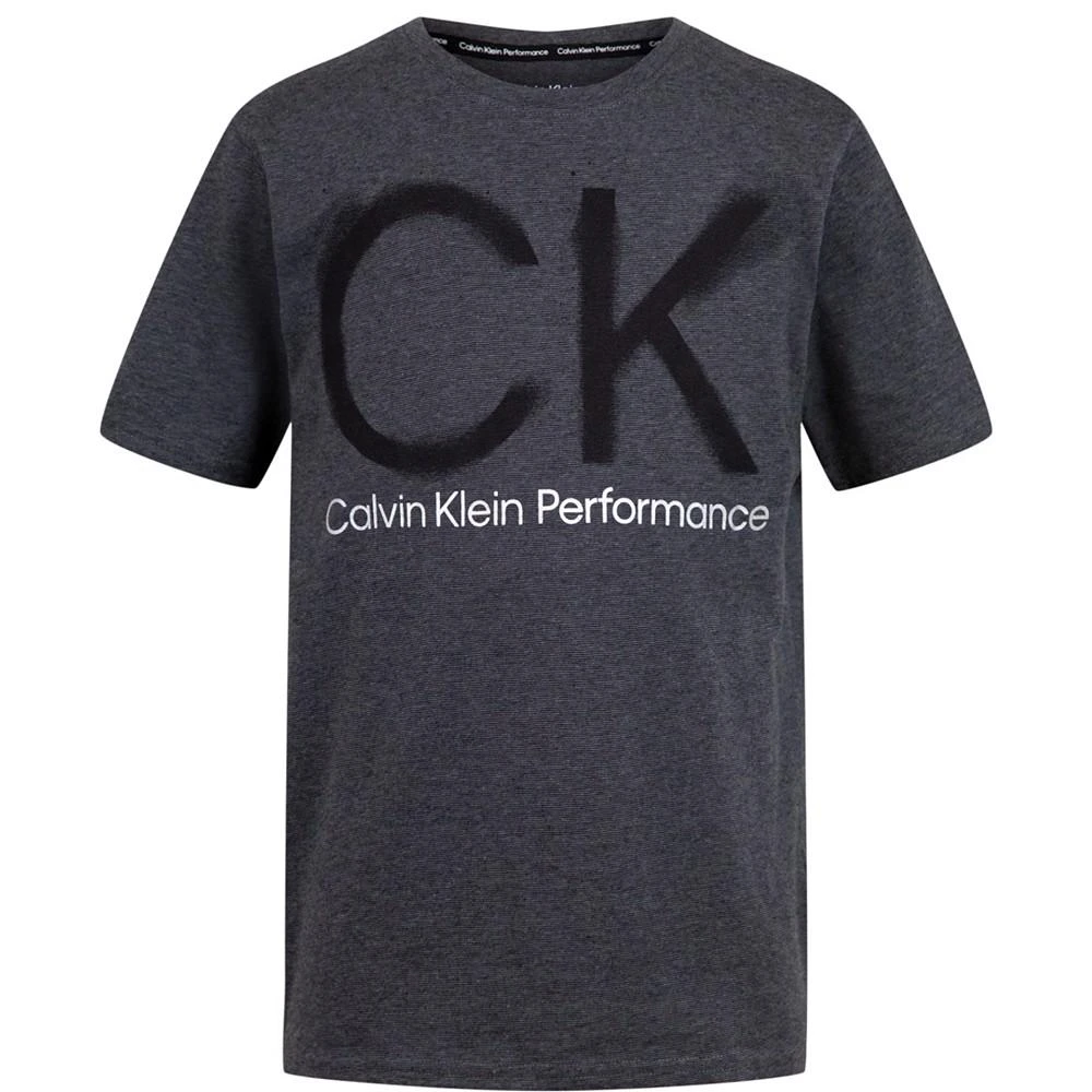 商品Calvin Klein|Big Boys Short Sleeve T-shirt,价格¥120,第1张图片