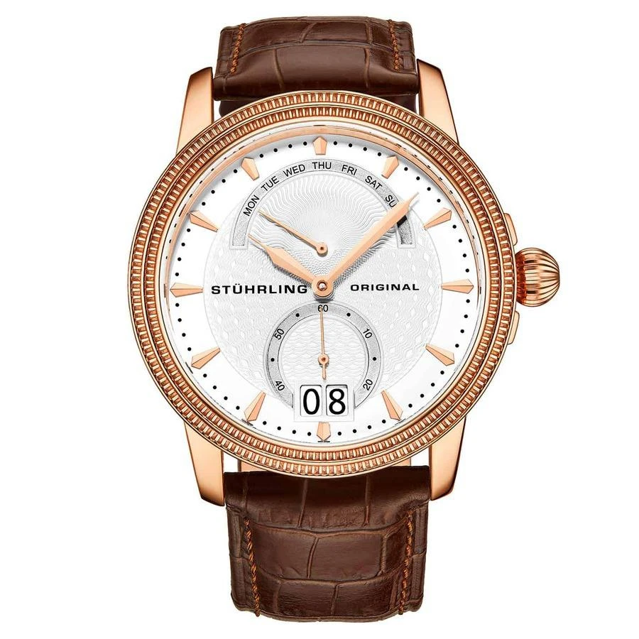 商品Stuhrling Original|Symphony Silver-tone Dial Men's Watch M15456,价格¥2474,第1张图片