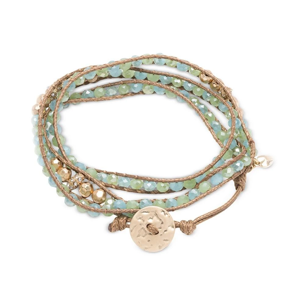 商品Lonna & Lilly|Glass Bead Wrap-Style Bracelet,价格¥210,第1张图片