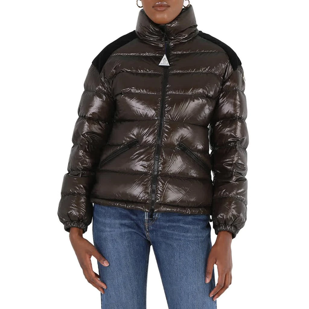 商品Moncler|Ladies Dark Green Celepine Quilted Short Down Jacket,价格¥4845,第1张图片