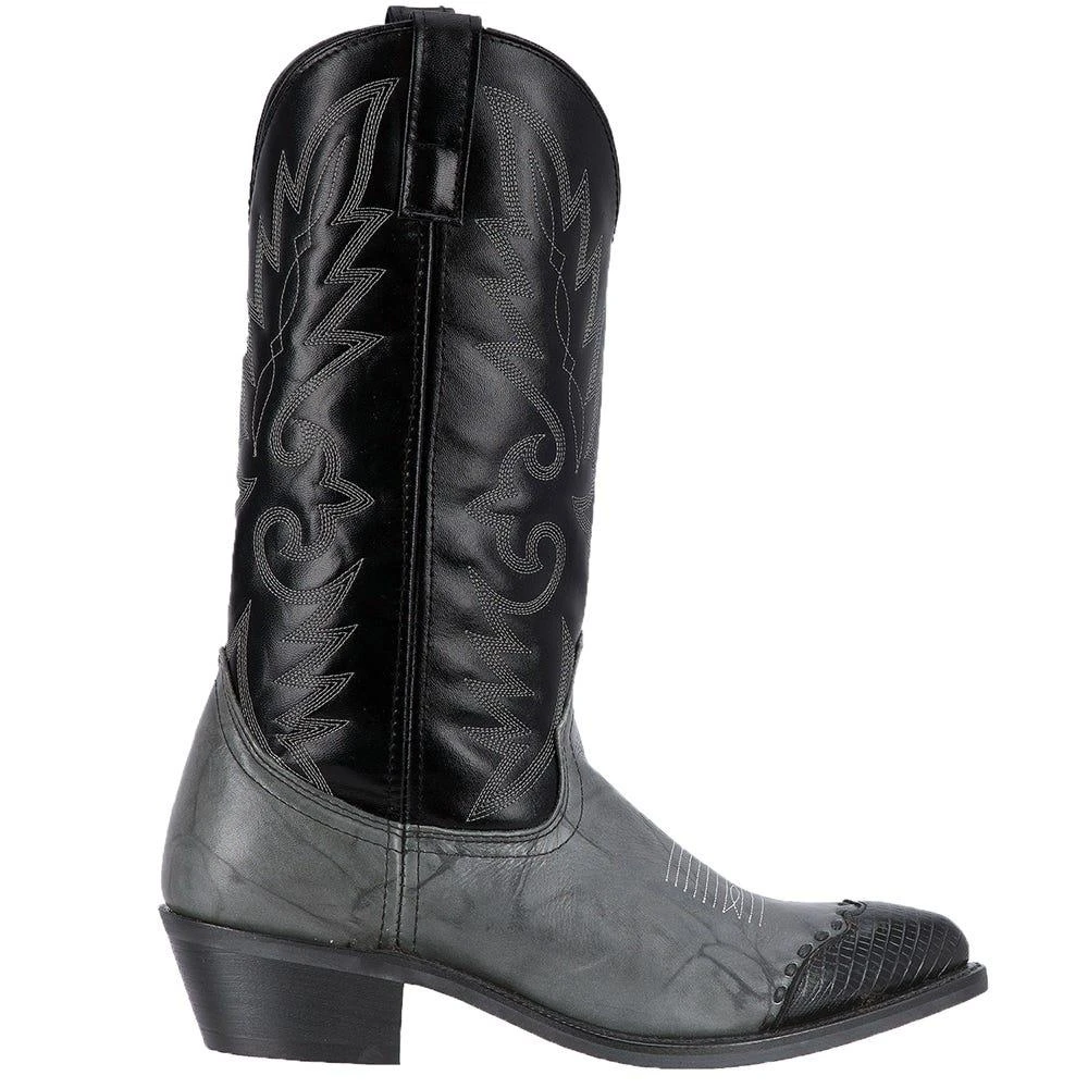 商品Laredo|Laredo Flagstaff Croc Round Toe Cowboy Boots,价格¥1085,第1张图片