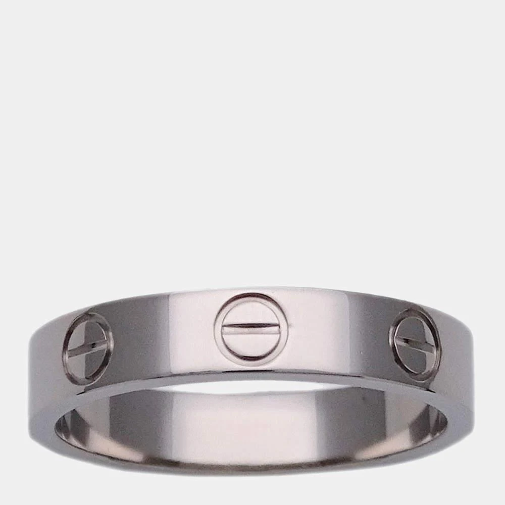 商品[二手商品] Cartier|Cartier Love 18K White Gold Ring EU 50,价格¥5885,第2张图片详细描述