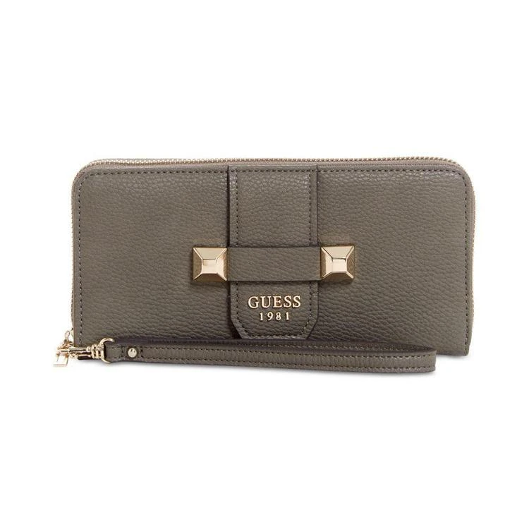 商品GUESS|Talan Large Zip-Around Wallet,价格¥371,第2张图片详细描述