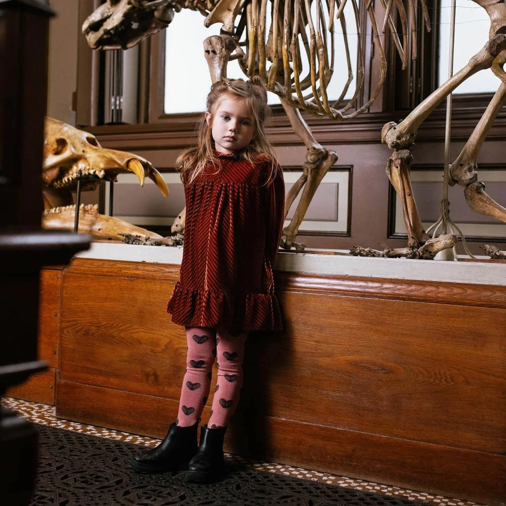 商品Sproet + Sprout|Sproet + Sprout Kids' Ribbed Velvet Dress,价格¥127,第3张图片详细描述
