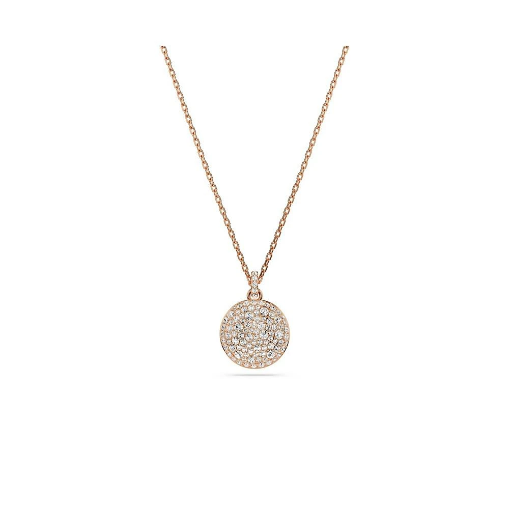 White, Rhodium Plated or Rose-Gold Tone or Gold-Tone Meteora Layered Pendant Necklace 商品