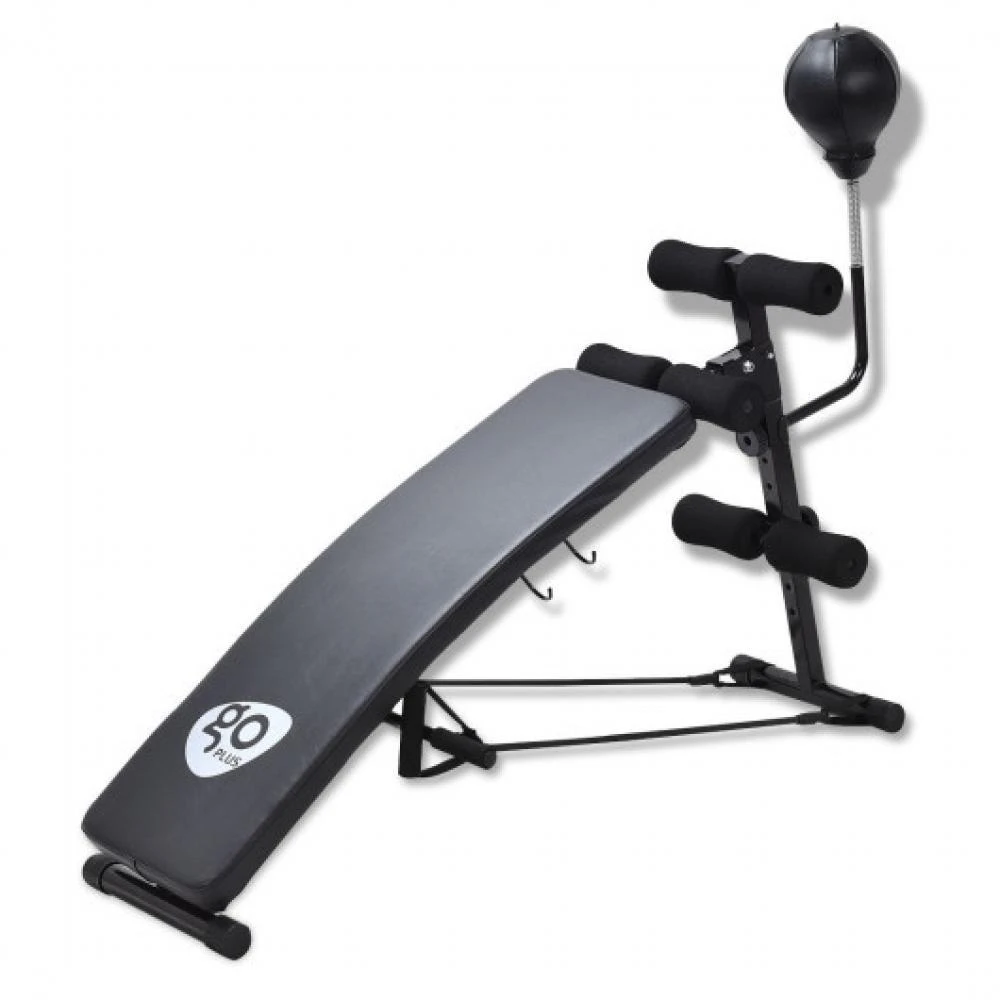 商品Hivvago|Adjustable Incline Curved Workout Fitness Sit Up Bench,价格¥677,第5张图片详细描述