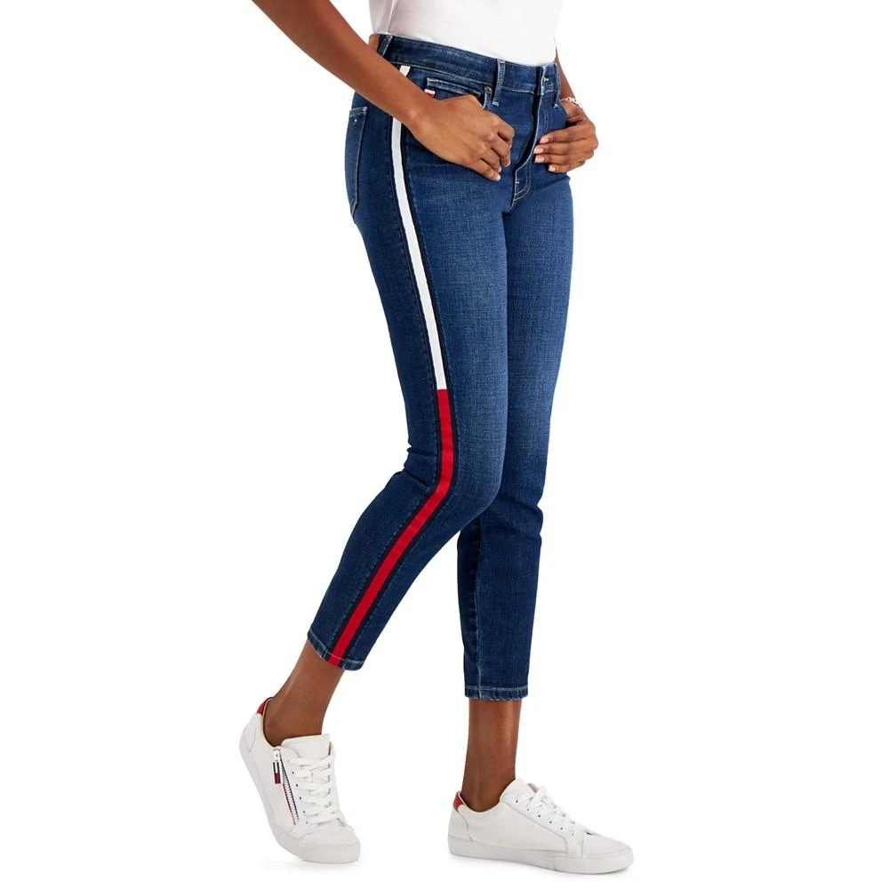 商品Tommy Hilfiger|Women's Tribeca TH Flex Side Tape Skinny Jeans,价格¥224,第1张图片
