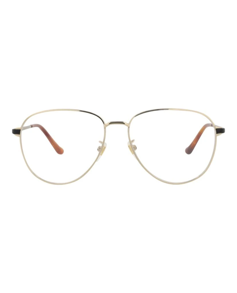 商品Gucci|Aviator-Frame Metal Optical Frames,价格¥1141,第1张图片