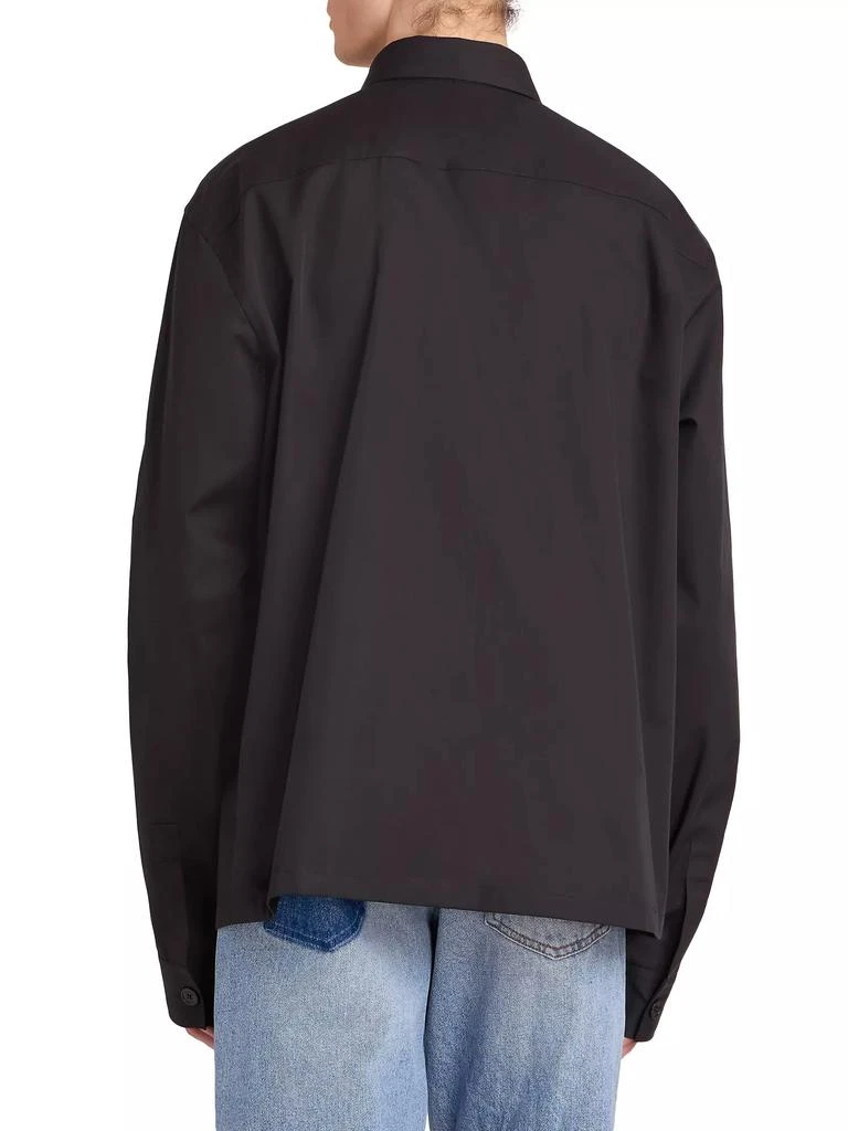 商品Balmain|Monogram Padded Overshirt,价格¥3937,第5张图片详细描述