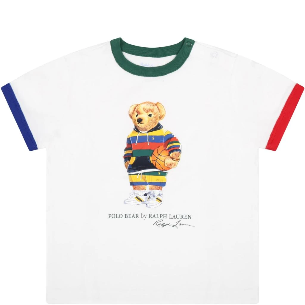 商品Ralph Lauren|Ralph Lauren White T,价格¥606,第1张图片