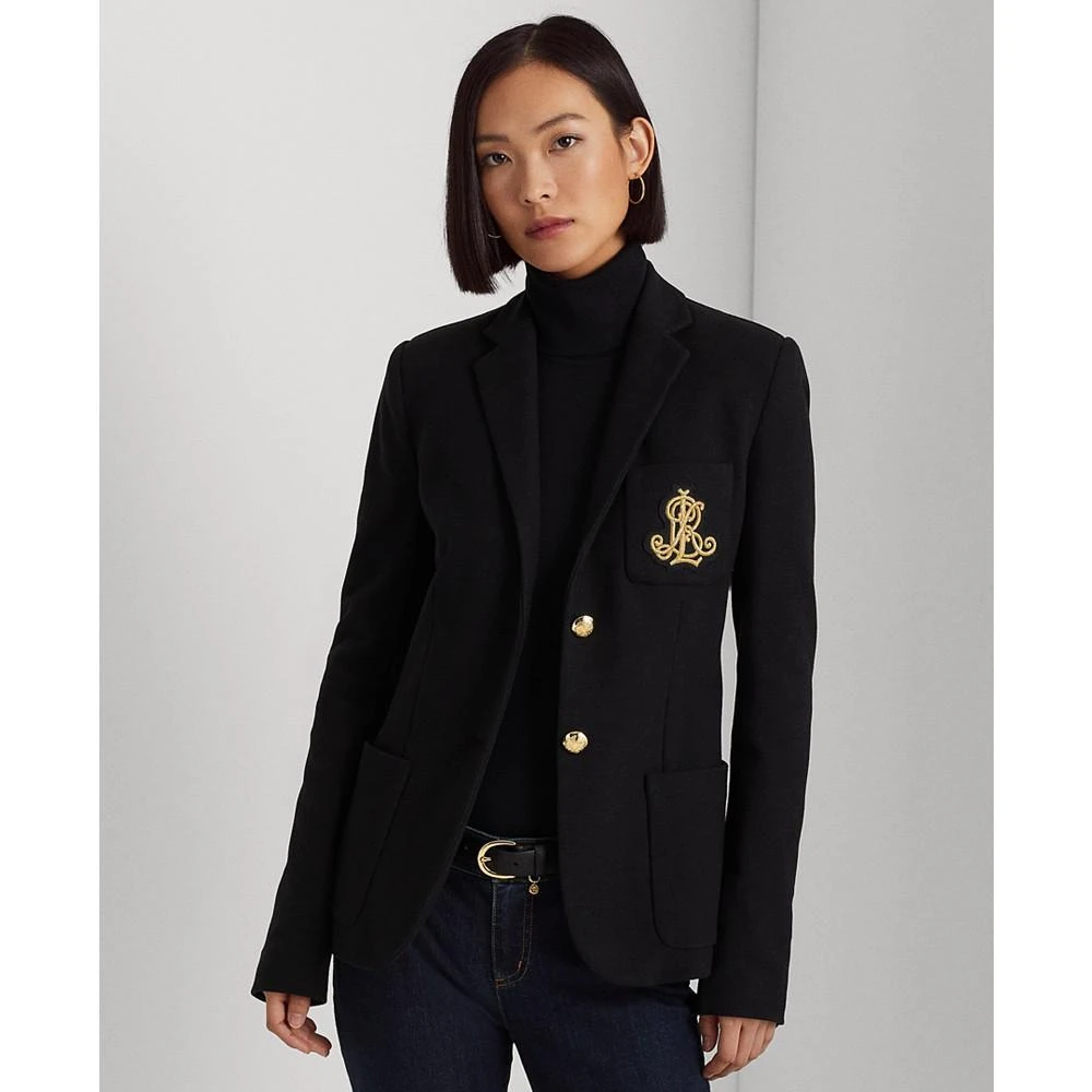 商品Ralph Lauren|Bullion Jacquard Blazer, Regular & Petite,价格¥1822,第1张图片