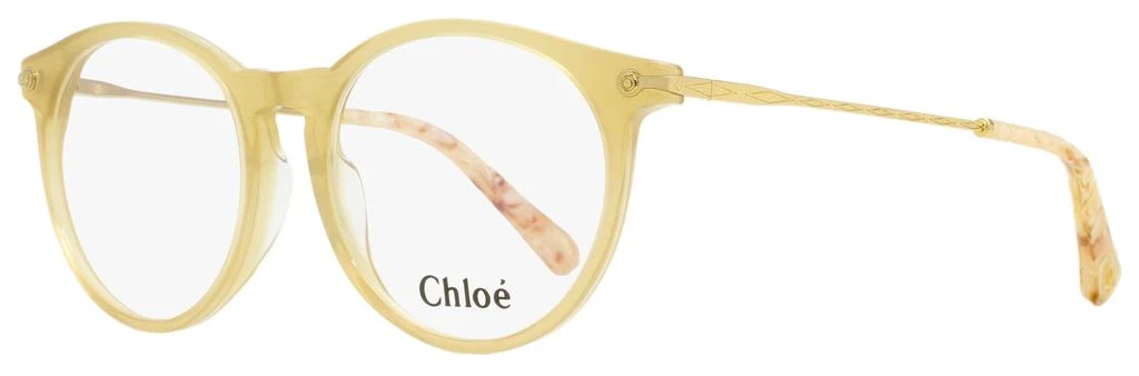 商品Chloé|Women's Oval Eyeglasses CE2735 279 Sand 52mm,价格¥628,第1张图片