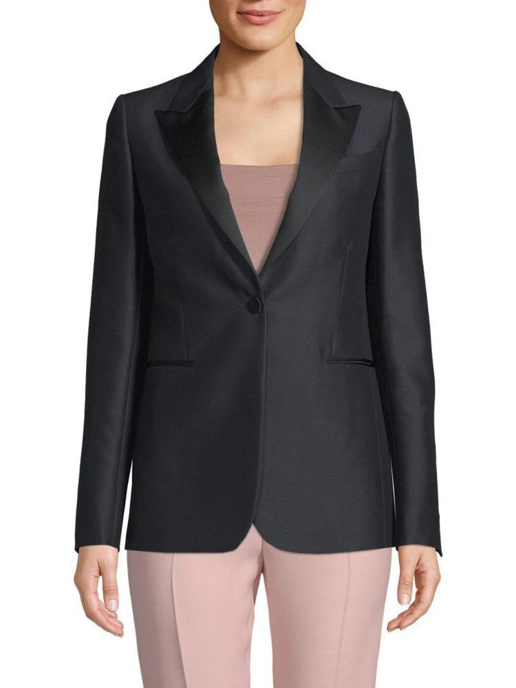 商品Valentino|Classic Long-Sleeve Jacket,价格¥5245,第3张图片详细描述