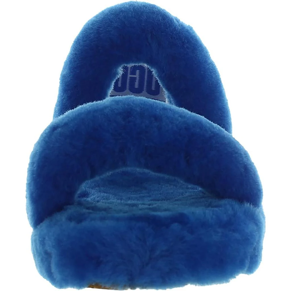 Ugg Womens Oh Yeah Shearling Open Toe Slip-On Slippers 商品