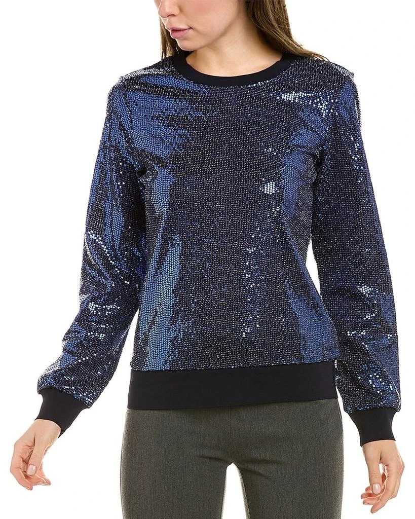 商品Tahari|Elie Tahari Sequin Pullover,价格¥348,第1张图片