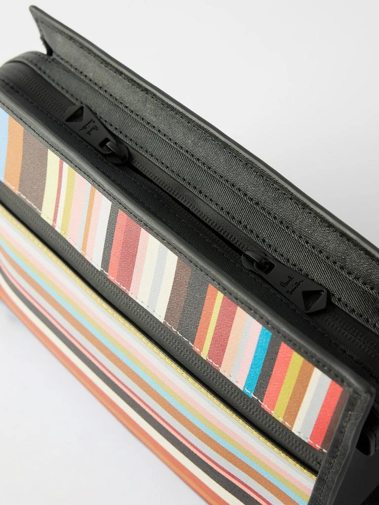 商品Paul Smith|Signature Stripe leather washbag,价格¥2728,第4张图片详细描述
