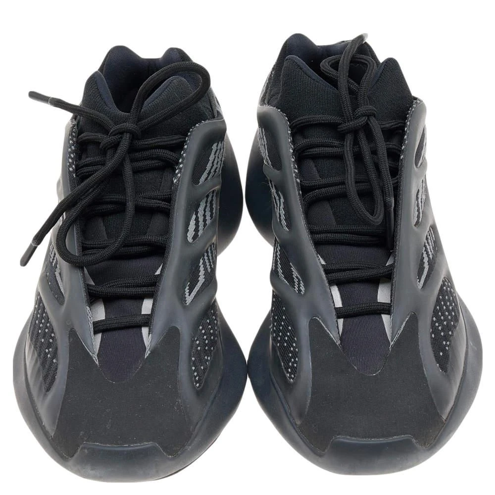 商品[二手商品] YEEZY|Yeezy x Adidas Black Knit Fabric And Rubber 700 V3 Alvah Sneakers Size 39 1/3,价格¥1408,第3张图片详细描述