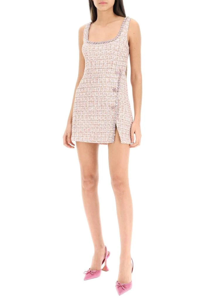商品Self Portrait|TWEED MINI DRESS WITH CRYSTALS,价格¥2024,第2张图片详细描述