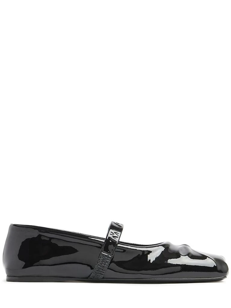 商品Marni|10毫米漆皮平底鞋,价格¥6953,第1张图片