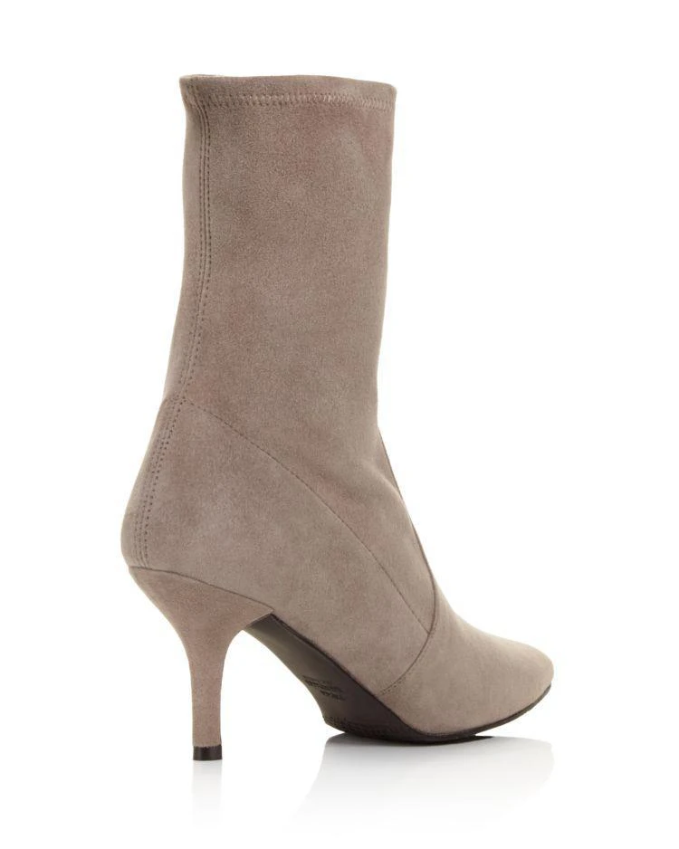 商品Stuart Weitzman|Cling Suede Stretch Sock Booties ,价格¥2582,第3张图片详细描述