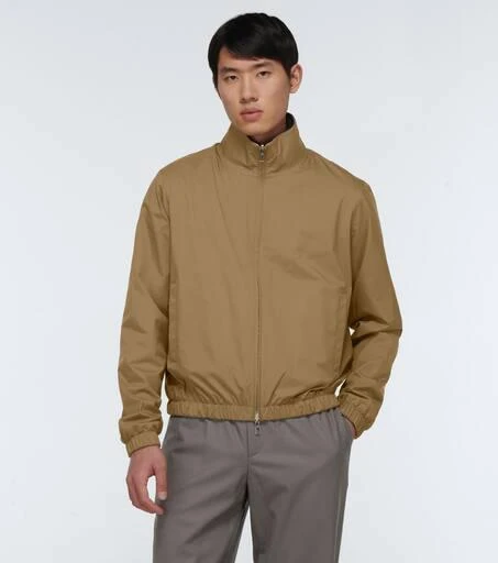 商品Loro Piana|Windmate®飞行员夹克,价格¥25461,第3张图片详细描述